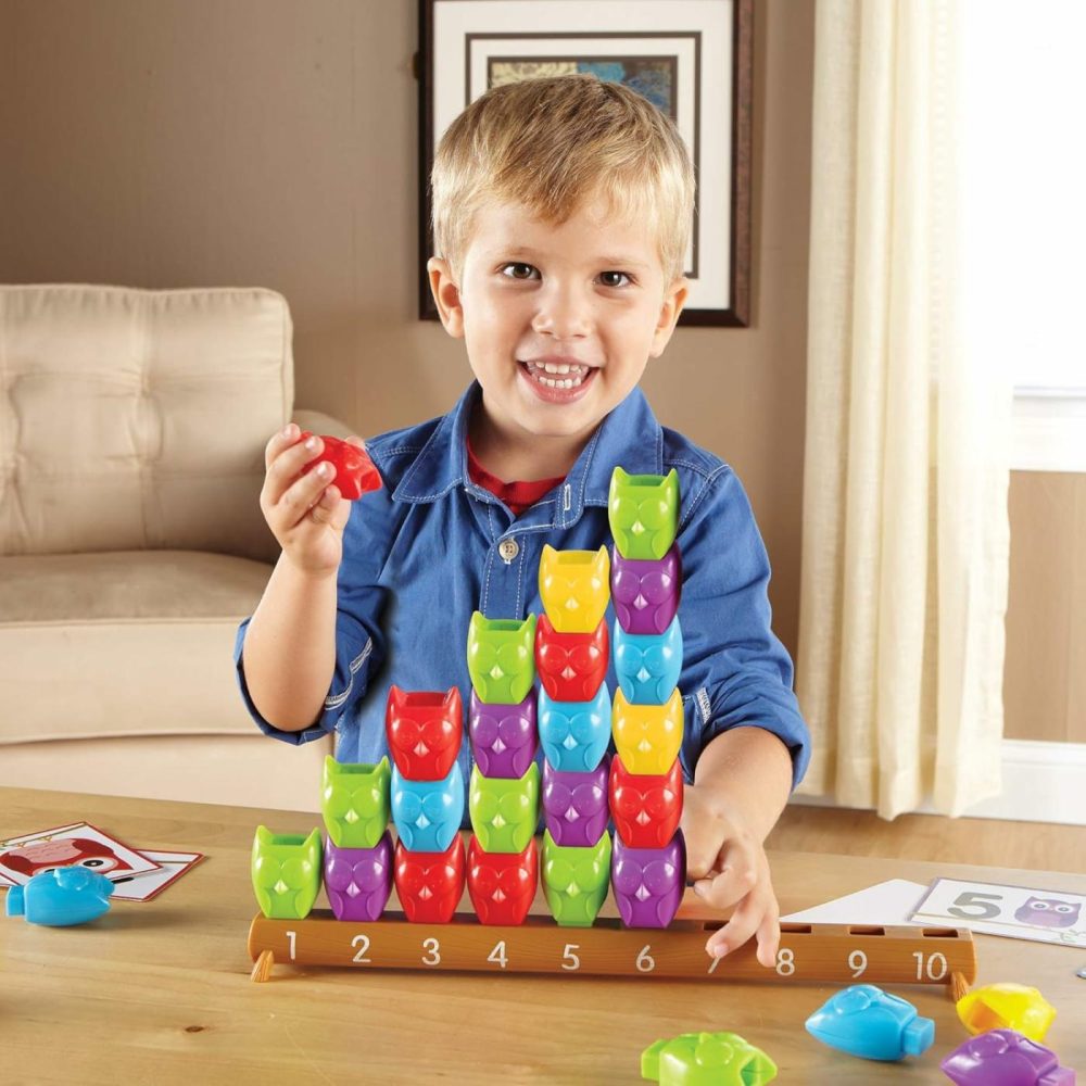 1-10 Counting Owls Activity Set  Counting & Sorting Toys  Math Game  Fine Motor Toy  25 Piece Set  Ages 3+  |  Sorting & Stacking Toys All Toys Sorting & Stacking Toys