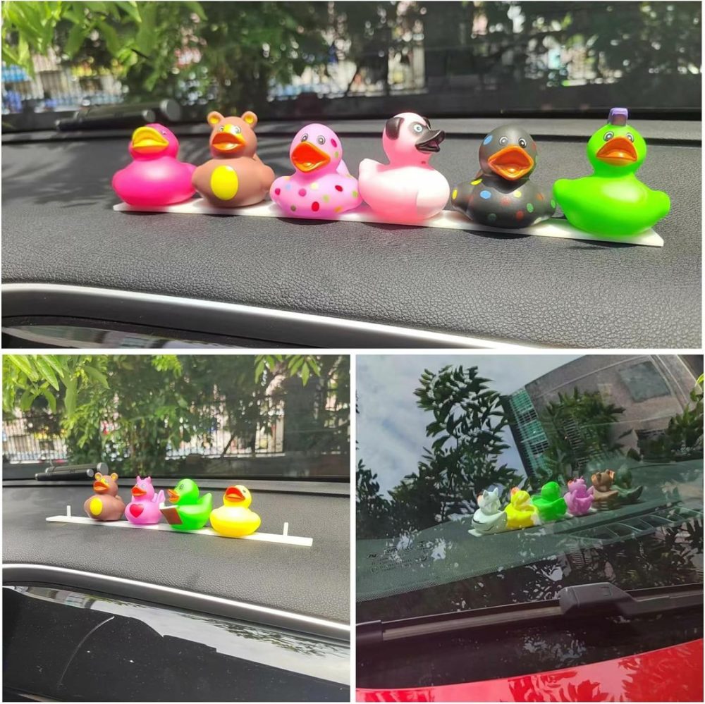 1 Duck Holder For Jeep Dashboard With Rubber And Plastic Duck Plugs  Disposable Capable Of Holding Up To 6 Ducks  Ideal For Displaying Jeep-Themed Gifts (Does Not Include Rubber Duck)  |  Bath Toys All Toys Bath Toys