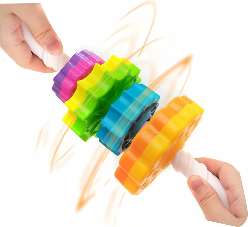 (1 Pcs) Spinning Stacking Toys,Spin Toys For Toddlers 1-3,Strong Abs Plastic,Rainbow Spin Tower,Autism Spin Stack Toys,Suitable For Gifts For Boys And Girls…  |  Sorting & Stacking Toys All Toys Sorting & Stacking Toys