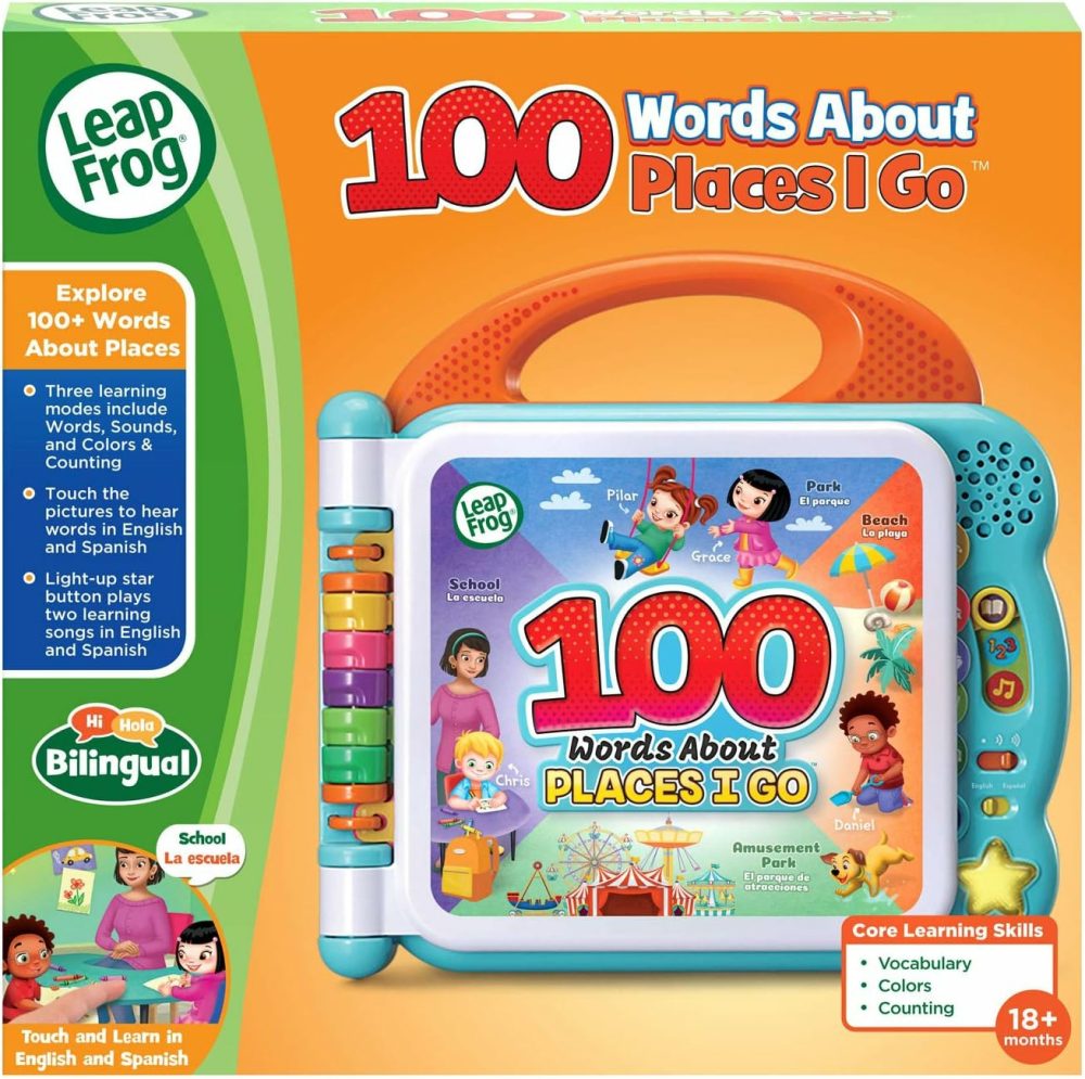 100 Words About Places I Go Book  |  Books All Toys Books