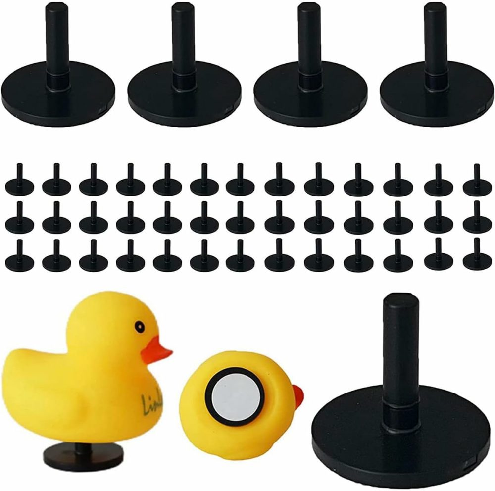 10Pcs Duck Plug – Rubber Duck Mount  Ducks Display Fixed Mount Duck Holder  Duck Holder For Jeep Dash And Fixed Display（Excluding Rubber Duck)（10）  |  Bath Toys All Toys Bath Toys