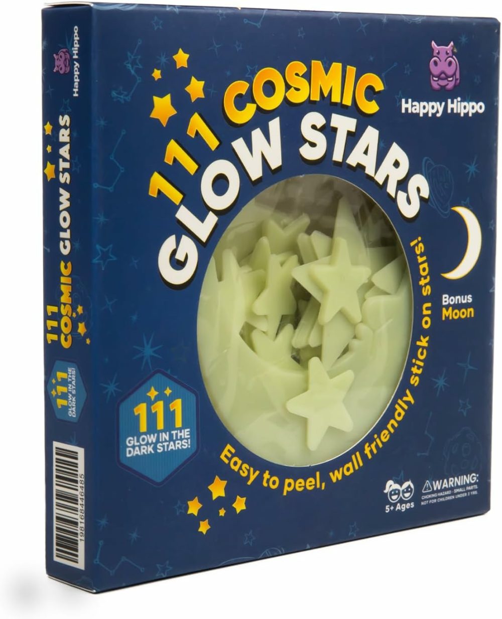 111 Glow In The Dark Stars For Ceiling With Bonus Moon (111-Pack) Christmas Stocking Stuffers For Kids  |  Baby & Toddler Toys All Toys Baby & Toddler Toys