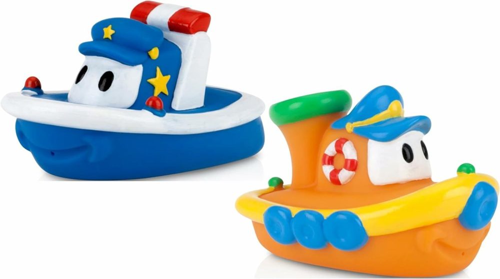 2-Pack Tub Tugs Floating Boat Bath Toys  Colors May Vary  (Pack Of 2)  |  Bath Toys All Toys Bath Toys