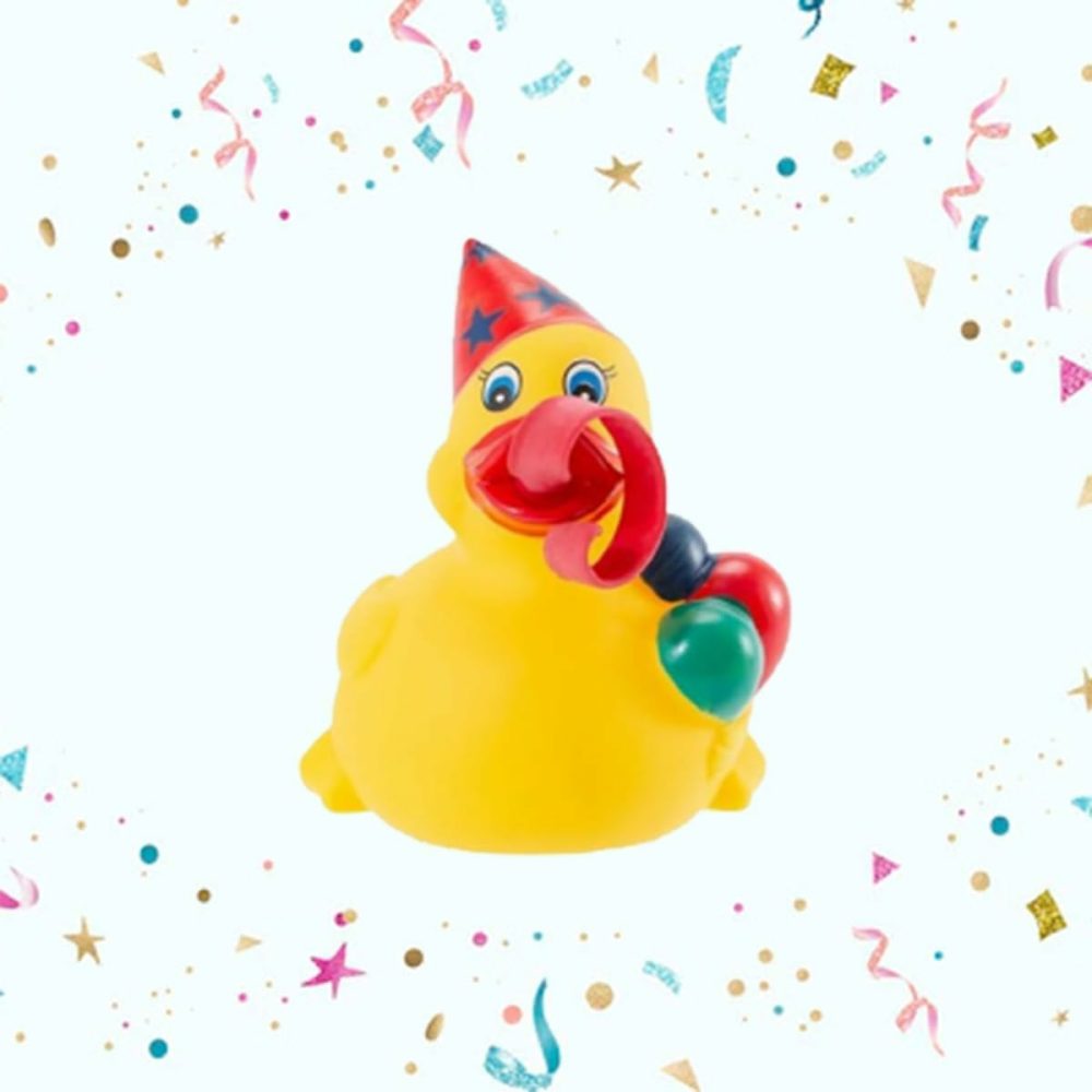 3.4 Inch Rubber Ducks Family Party Rubber Duck Bath Toys Squeaking And Tongue Blowing Party Celebration Fun All Depts. Favor Gift New Year Birthday Baby Shower Christmas Adult Gift  |  Bath Toys All Toys Bath Toys