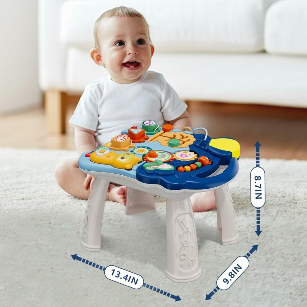 3 In 1 Baby Walkers For Boys,Toddler Learning To Walk  Sit To Stand Walker For Baby Boy  Early Learning Push Toy For Infant 12-18 Months Blue  |  Push & Pull Toys All Toys Navy Blue