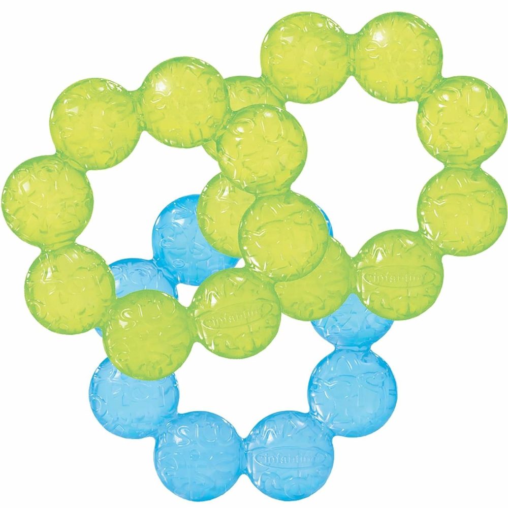 3-Pack Water Teethers  |  Teethers All Toys 3 Pack - 2 Lime + 1 Blue