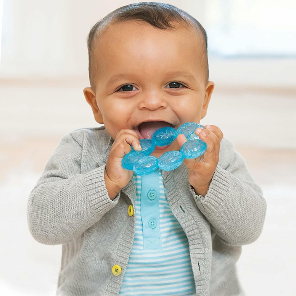 3-Pack Water Teethers  |  Teethers All Toys 3 Pack - 2 Lime + 1 Blue