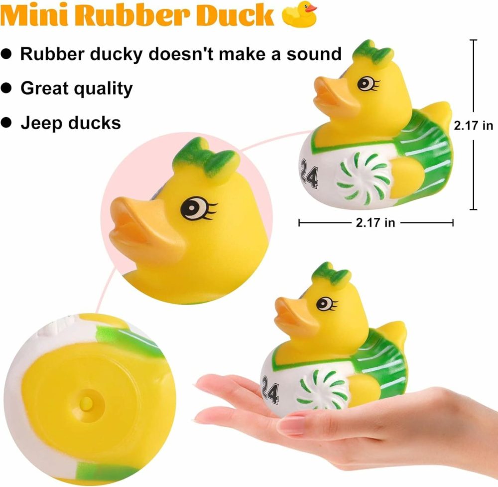 30 Pack Rubber Ducks,Assortment Rubber Duckies In Bulks For Jeep Ducking Floater Duck Bath Toys Party Favors Classroom Incentives  |  Bath Toys All Toys Bath Toys