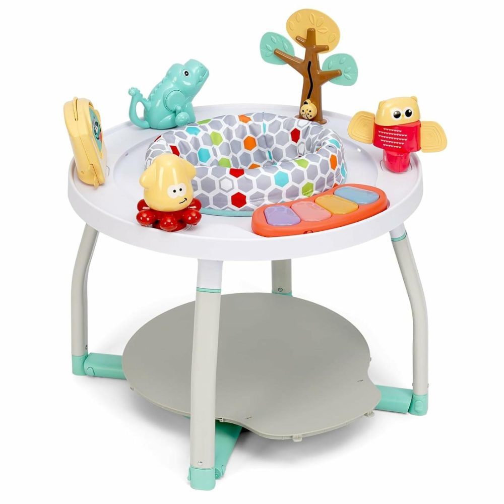 5-In-1 Activity Center  Tummy Time  Activity Center  Baby Balance Board  Toddler Activity Table  Table And Chair  Activity Center For Baby With 360° Rotating Seat  3 Adjustable Height. 4M+  |  Activity Centers Activity Centers Activity Centers