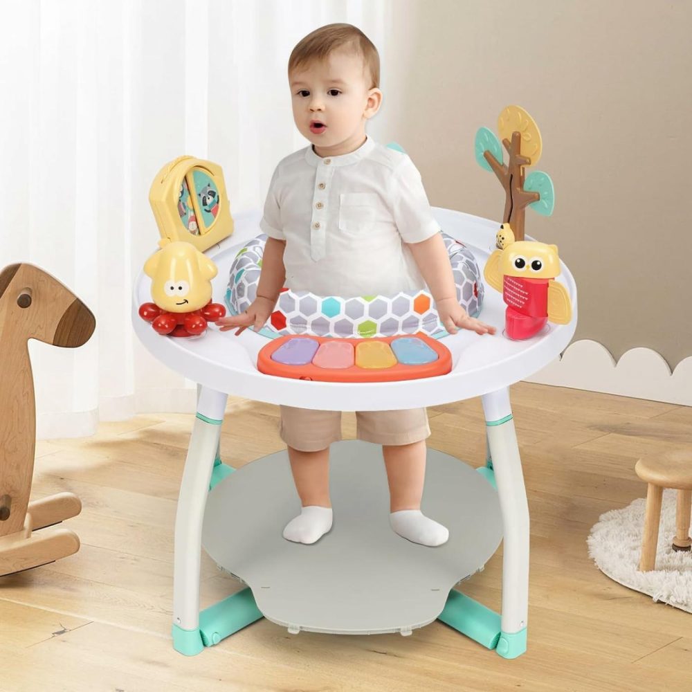 5-In-1 Activity Center  Tummy Time  Activity Center  Baby Balance Board  Toddler Activity Table  Table And Chair  Activity Center For Baby With 360° Rotating Seat  3 Adjustable Height. 4M+  |  Activity Centers Activity Centers Activity Centers