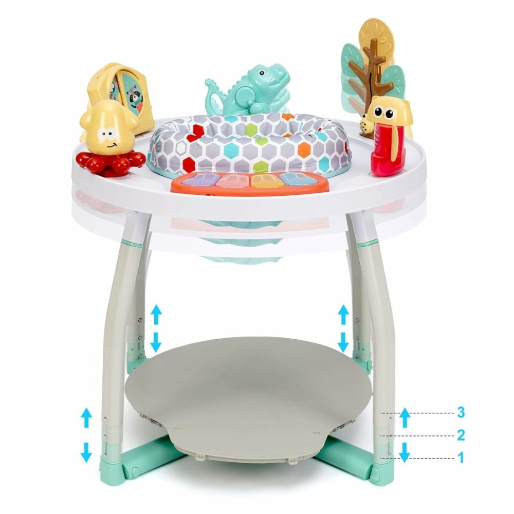 5-In-1 Activity Center  Tummy Time  Activity Center  Baby Balance Board  Toddler Activity Table  Table And Chair  Activity Center For Baby With 360° Rotating Seat  3 Adjustable Height. 4M+  |  Activity Centers Activity Centers Activity Centers