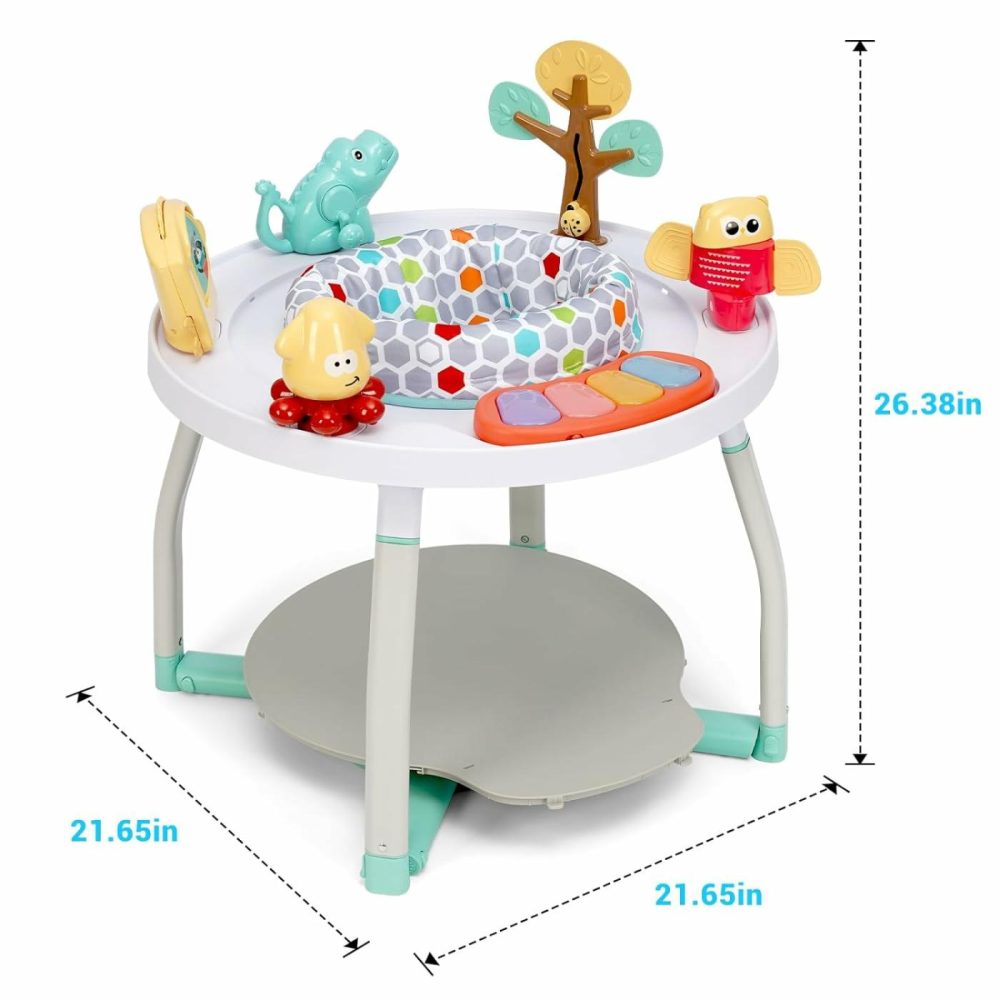 5-In-1 Activity Center  Tummy Time  Activity Center  Baby Balance Board  Toddler Activity Table  Table And Chair  Activity Center For Baby With 360° Rotating Seat  3 Adjustable Height. 4M+  |  Activity Centers Activity Centers Activity Centers