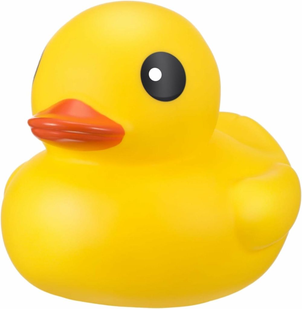 6.89 Inch Giant Rubber Duck Big Rubber Duck Large Duck Bath Toy With Squeaky Sound For Summer Baby Shower Birthday Party Favor Gift (Yellow)  |  Bath Toys All Toys Bath Toys