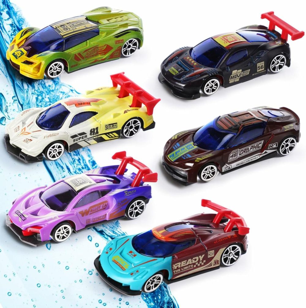 6 Pcs Color Change Cars Color Change Toy Vehicles Color Changing Cars In Water Color Changing Bath Toys Car Goodie Bags Fillers For Kids Toddlers Themed Party  |  Bath Toys All Toys Bath Toys