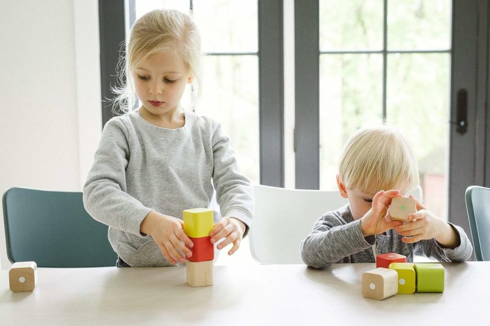 6 Piece Magnetic Baby’s First Building Blocks  Tints  |  Sorting & Stacking Toys All Toys Sorting & Stacking Toys