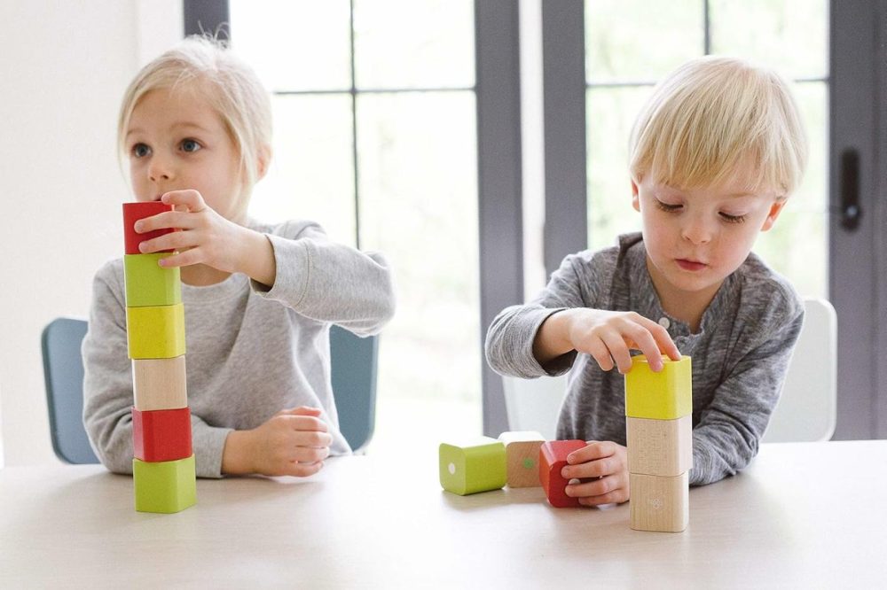 6 Piece Magnetic Baby’s First Building Blocks  Tints  |  Sorting & Stacking Toys All Toys Sorting & Stacking Toys