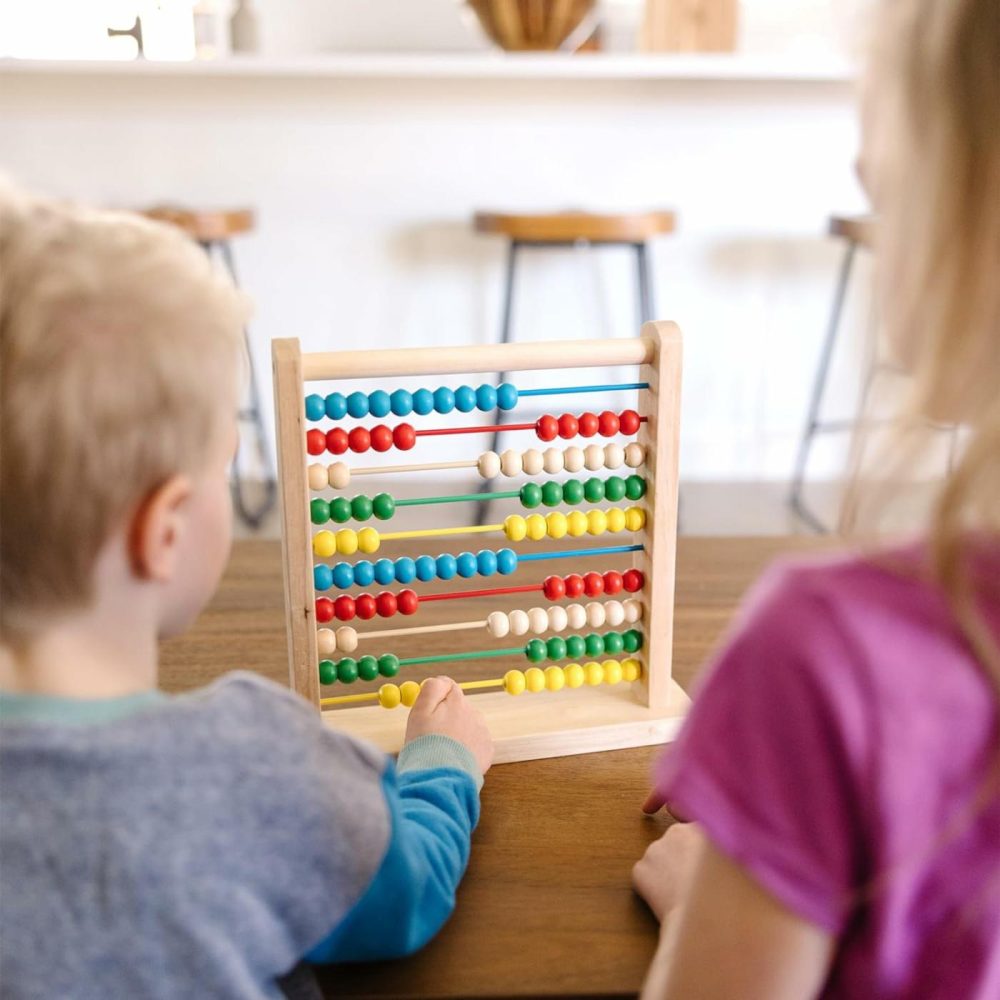 Abacus – Classic Wooden Educational Counting Toy With 100 Beads  |  Abacuses Abacuses Abacuses