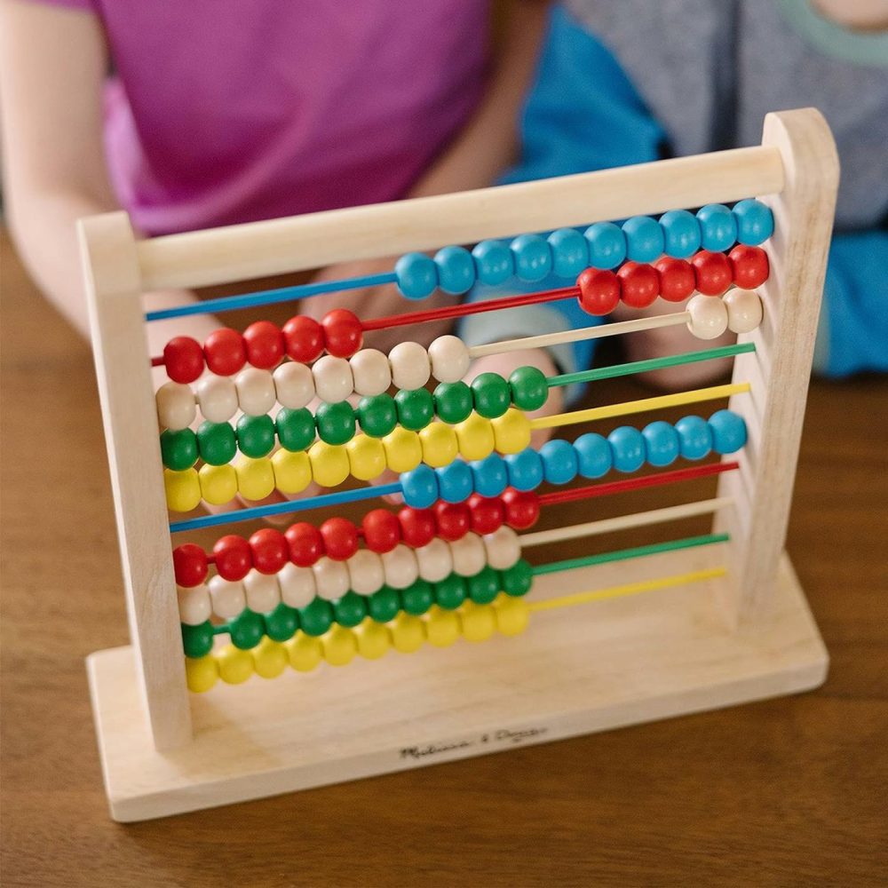 Abacus – Classic Wooden Educational Counting Toy With 100 Beads  |  Abacuses Abacuses Abacuses