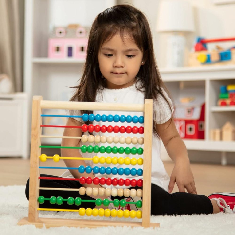 Abacus – Classic Wooden Educational Counting Toy With 100 Beads  |  Abacuses Abacuses Abacuses