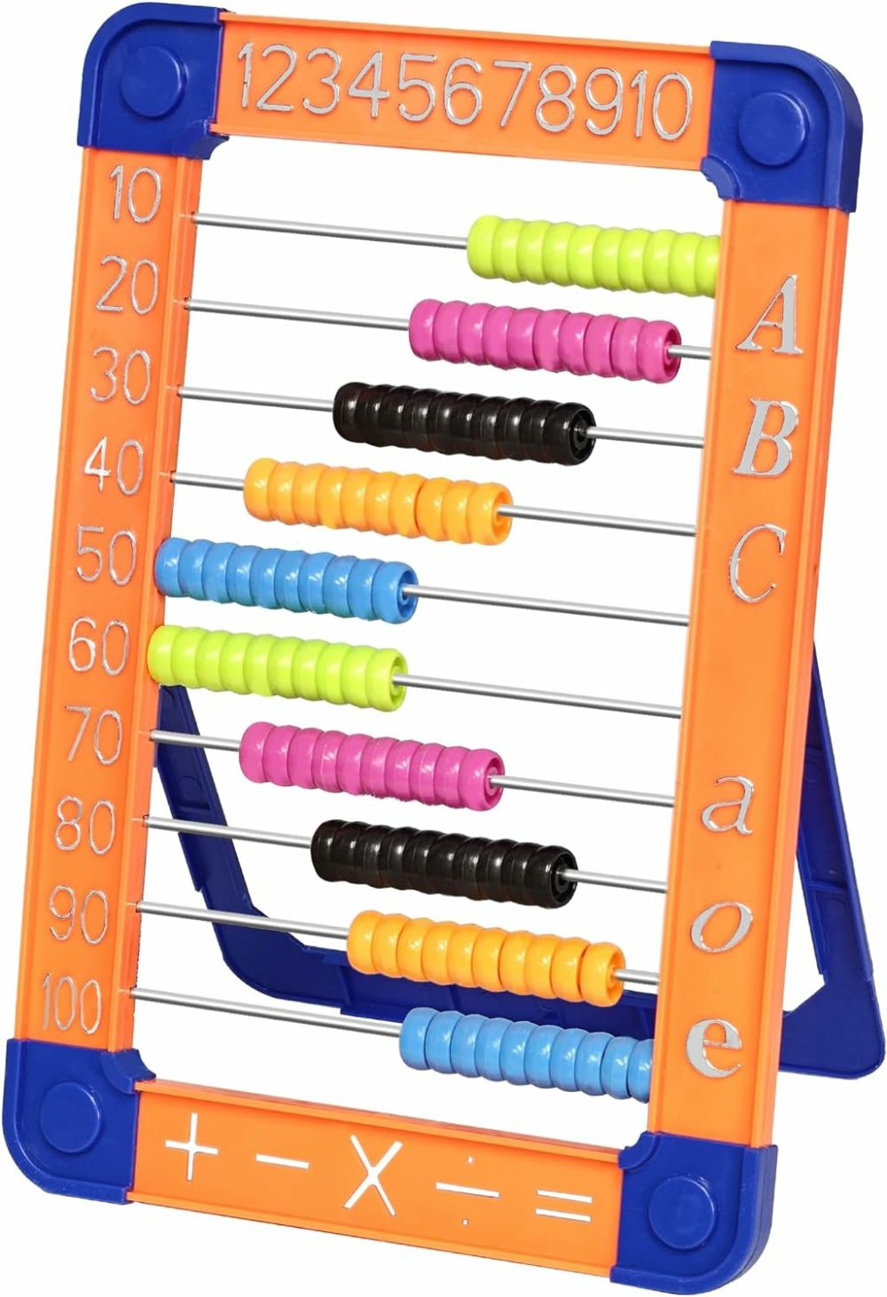 Abacus For Kids Math- Classic Preschool Counting Learning Toys With 100 Beads  |  Abacuses Abacuses Abacuses