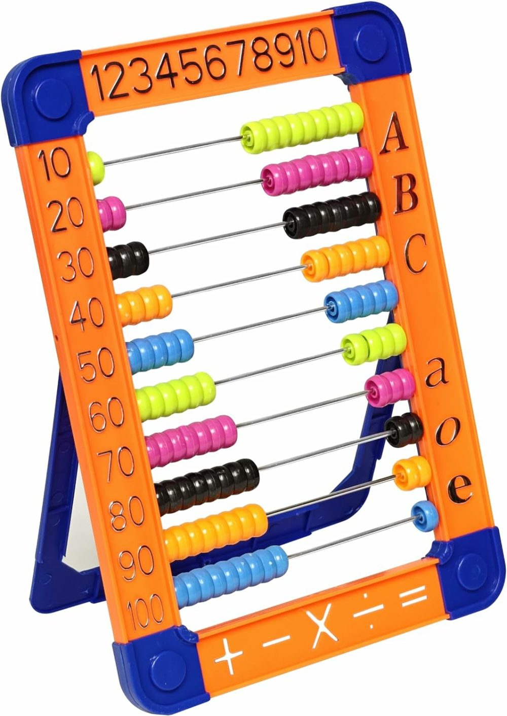 Abacus For Kids Math- Classic Preschool Counting Learning Toys With 100 Beads  |  Abacuses Abacuses Abacuses