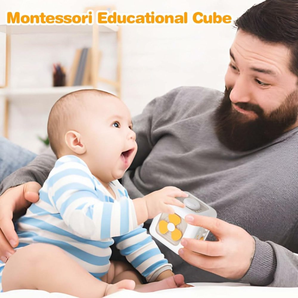 Activity Cube Toys For 1 Year Old Boys & Girls  Montessori Toys For 1 Year Old  Learning Toys For Toddlers 1-3  Baby Toys 12-18 Months  One Year Old Girls & Boys Birthday Gifts  |  Activity Cubes Activity Cubes Activity Cubes