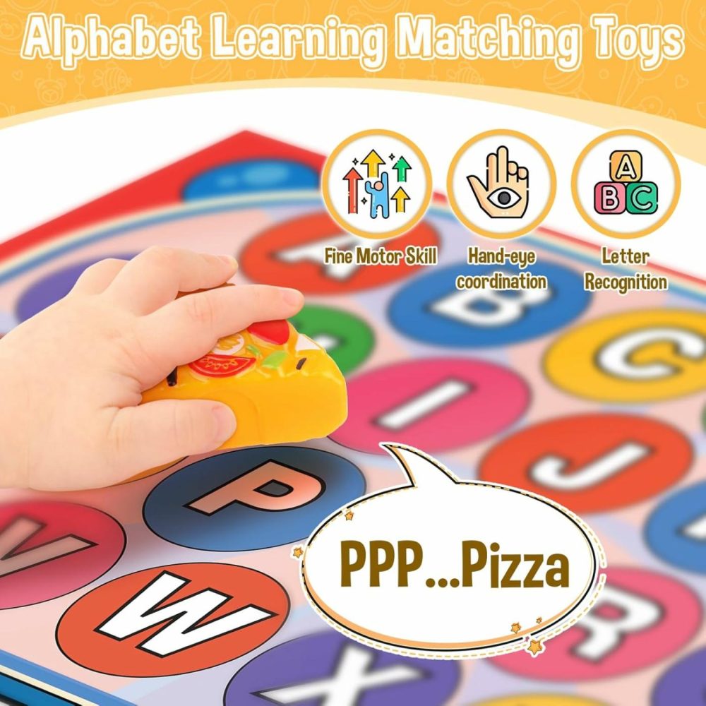 Alphabet Learning Toys With Alphabet Mystery Box  26 Pcs Letter Sounds Matching Game  Fine Motor Learning Toys For Preschool Kindergarten Classroom  |  Sorting & Stacking Toys All Toys Sorting & Stacking Toys