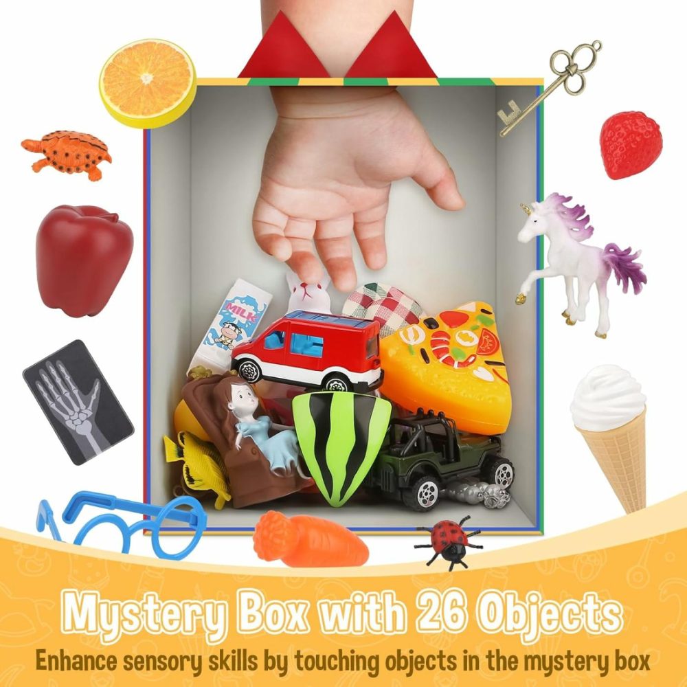 Alphabet Learning Toys With Alphabet Mystery Box  26 Pcs Letter Sounds Matching Game  Fine Motor Learning Toys For Preschool Kindergarten Classroom  |  Sorting & Stacking Toys All Toys Sorting & Stacking Toys