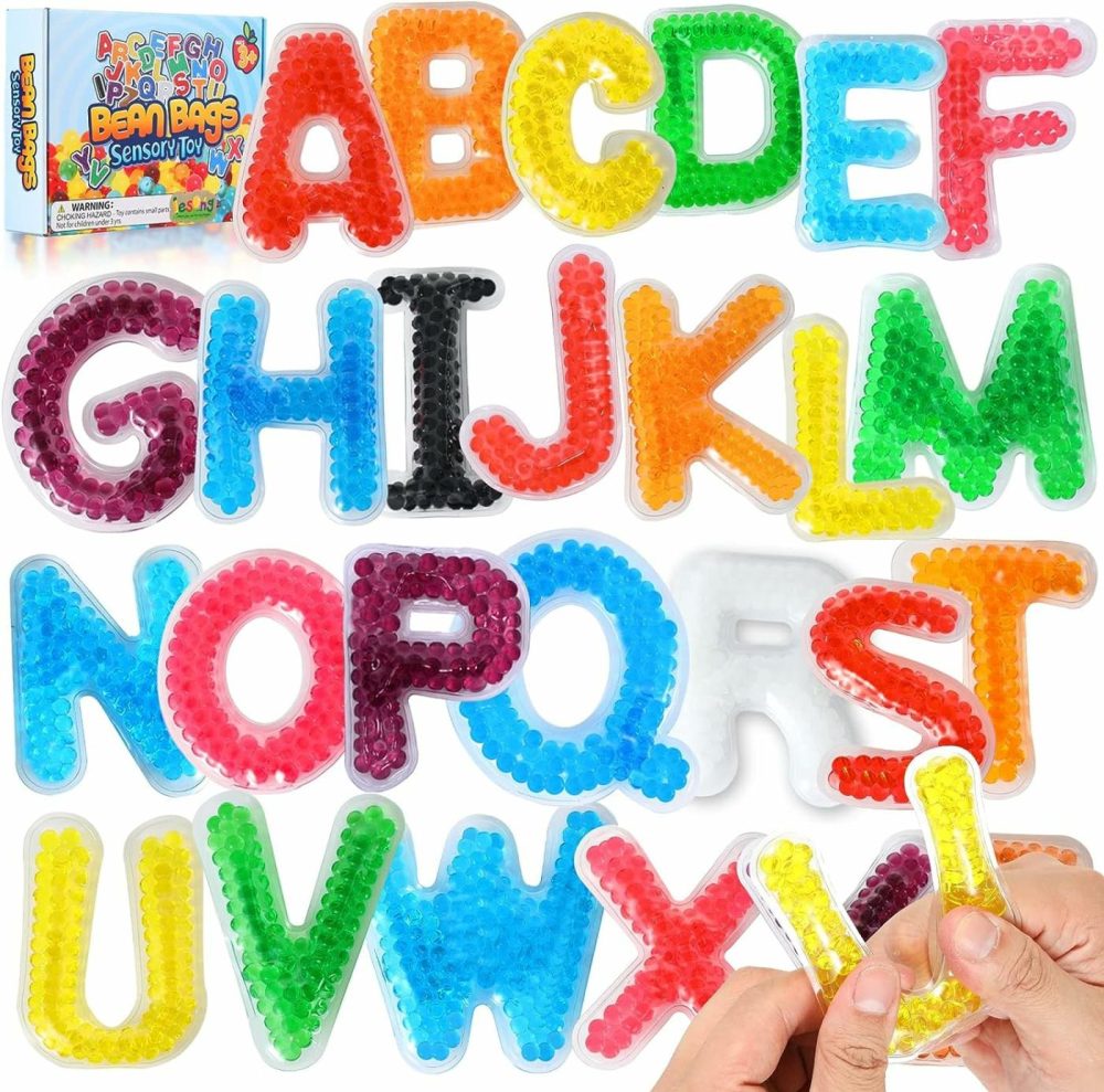 Alphabet Letters Sensory Toys: Abc Learning Educational Montessori Toys  Fidget Sensory Toys For Autistic Anxiety Relief  |  Sorting & Stacking Toys All Toys Sorting & Stacking Toys