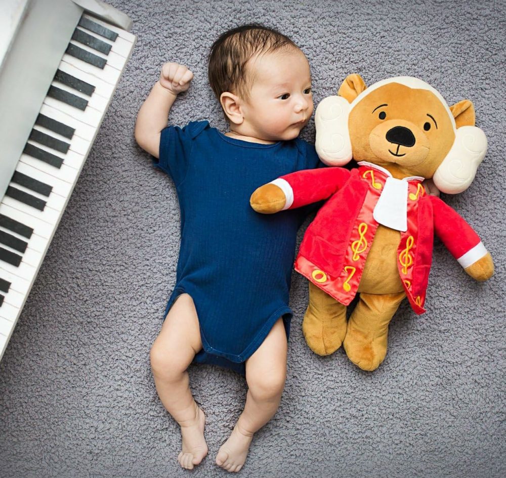 Amadeus Mozart Virtuoso Bear  40 Mins Classical Music For Babies  Educational Toy For Infants Kids Adults  |  Musical Toys All Toys