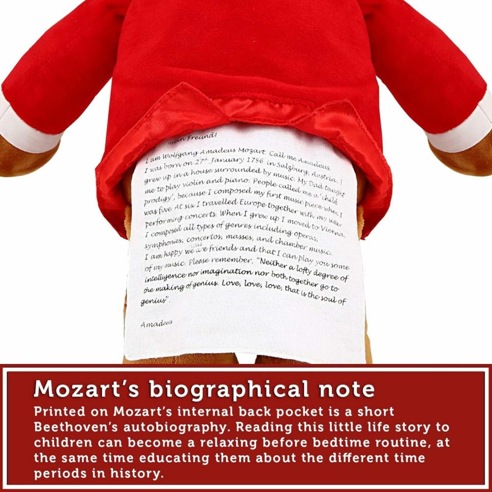 Amadeus Mozart Virtuoso Bear  40 Mins Classical Music For Babies  Educational Toy For Infants Kids Adults  |  Musical Toys All Toys