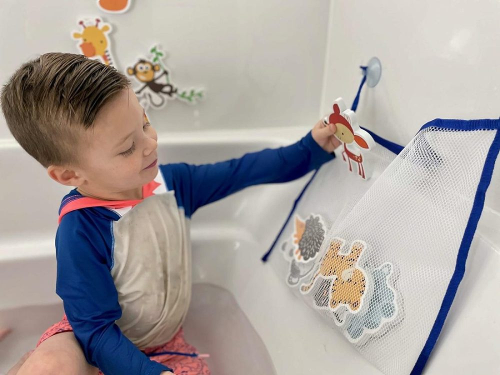 Animal Bath Toys For Boys And Girls – Fun Foam Animals With Bath Toy Storage Bag – 18 Piece Kids Bath Set For Toddlers And Kids  |  Bath Toys All Toys Bath Toys