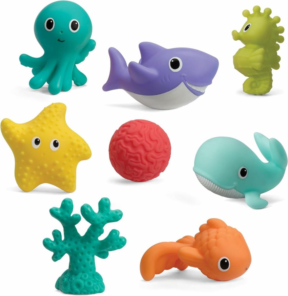 Aquarium Bath Squirters  8 Piece Set  |  Bath Toys All Toys Bath Toys