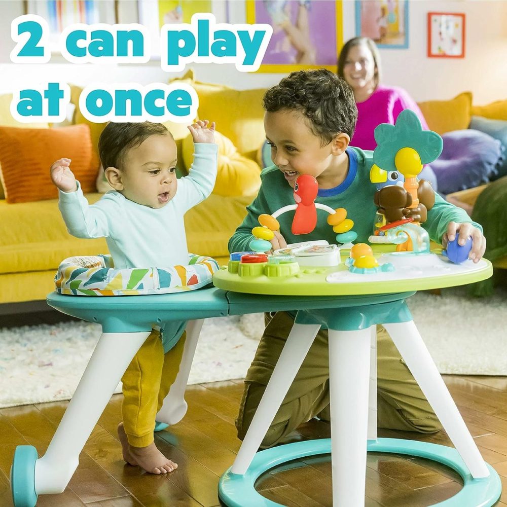 Around We Go 2-In-1 Walk-Around Baby Activity Center & Table  Tropic Cool  Ages 6 Months+  |  Activity Centers Activity Centers Activity Centers