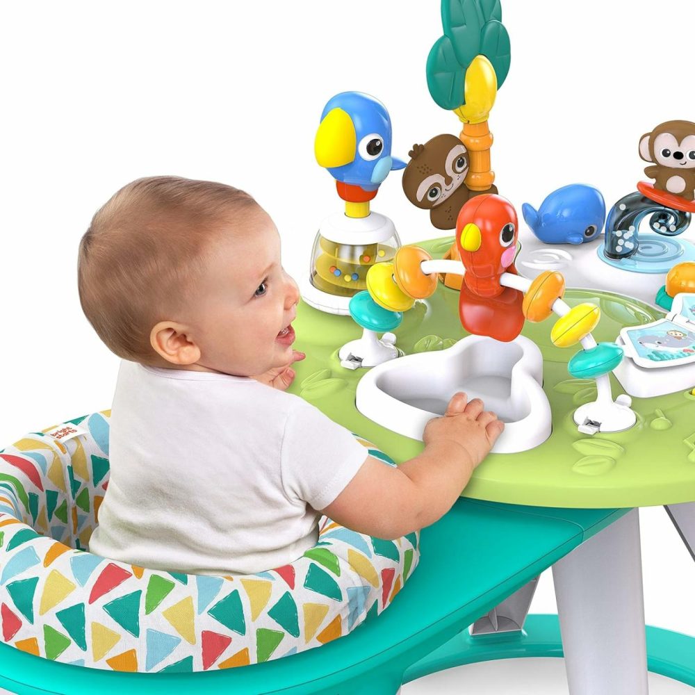 Around We Go 2-In-1 Walk-Around Baby Activity Center & Table  Tropic Cool  Ages 6 Months+  |  Activity Centers Activity Centers Activity Centers