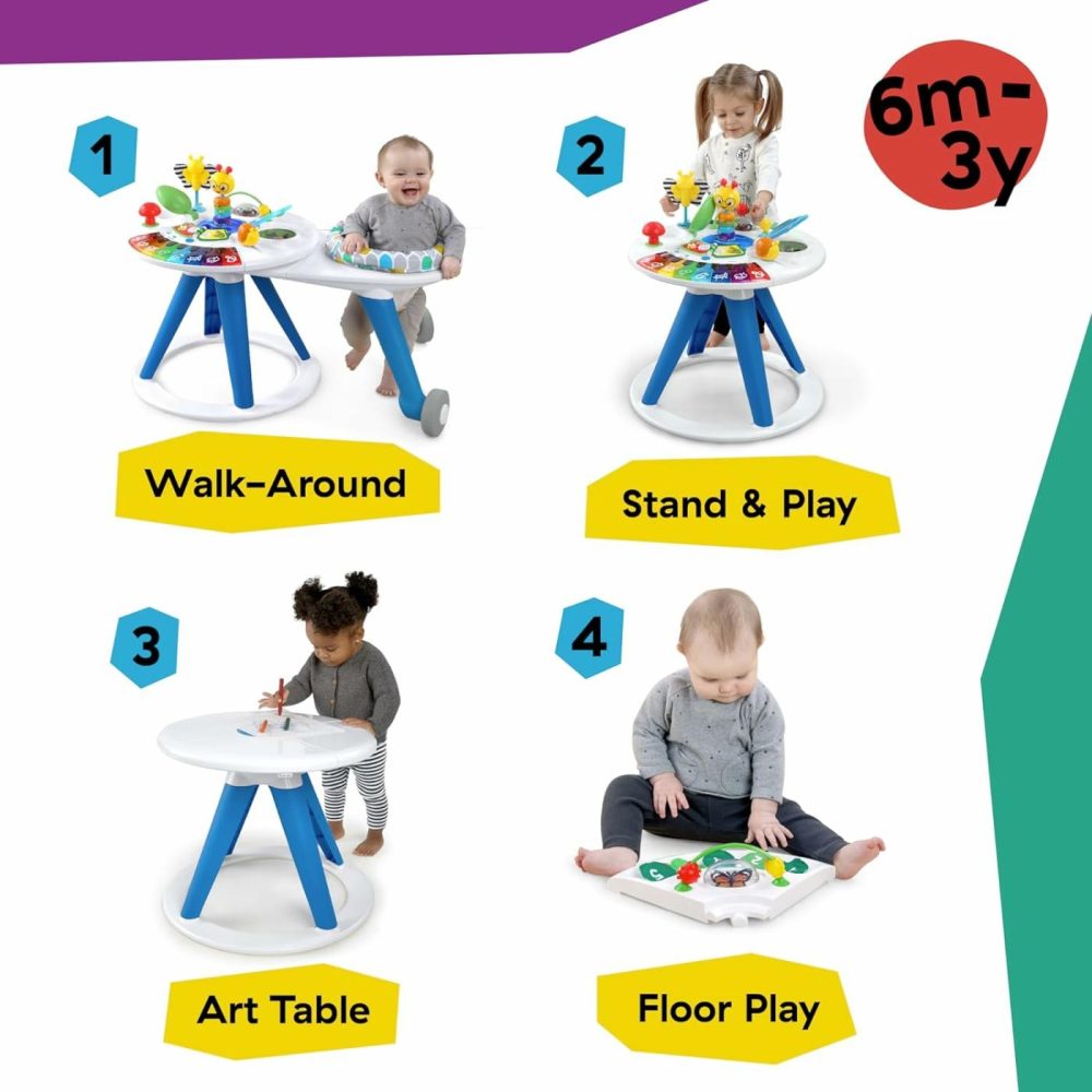 Around We Grow 4-In-1 Walker  Discovery Activity Center And Table  Age 6 Months And Up  |  Activity Centers Activity Centers Activity Centers