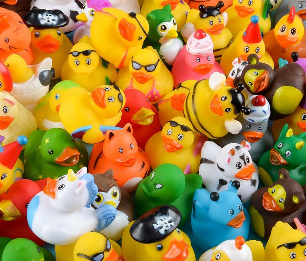 Assorted Rubber Ducks  Set Of 100  |  Bath Toys All Toys Bath Toys