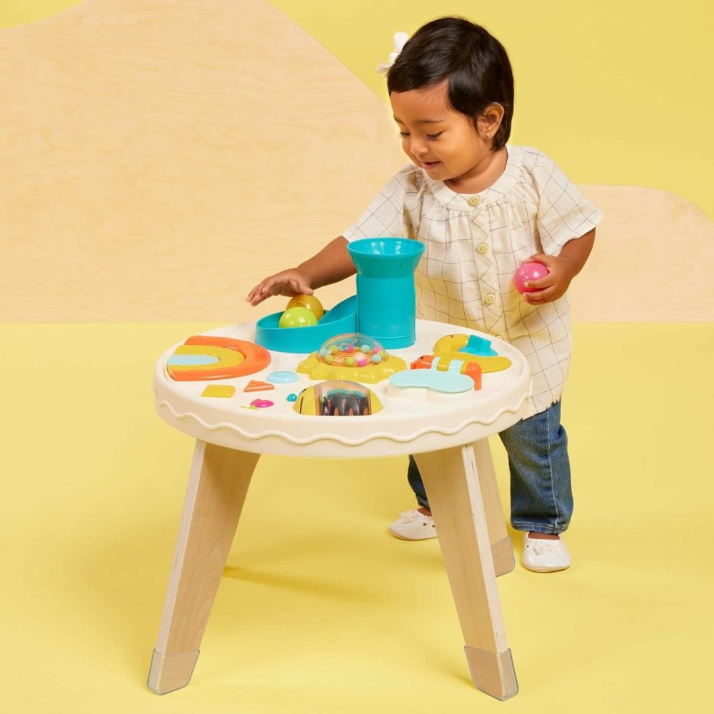 B. Play- Colorful & Sensory Station- Developmental Musical Learning Toy For Babies- 7 Activites- Lights And Sounds Play Table- 6 Months +  |  Musical Toys All Toys