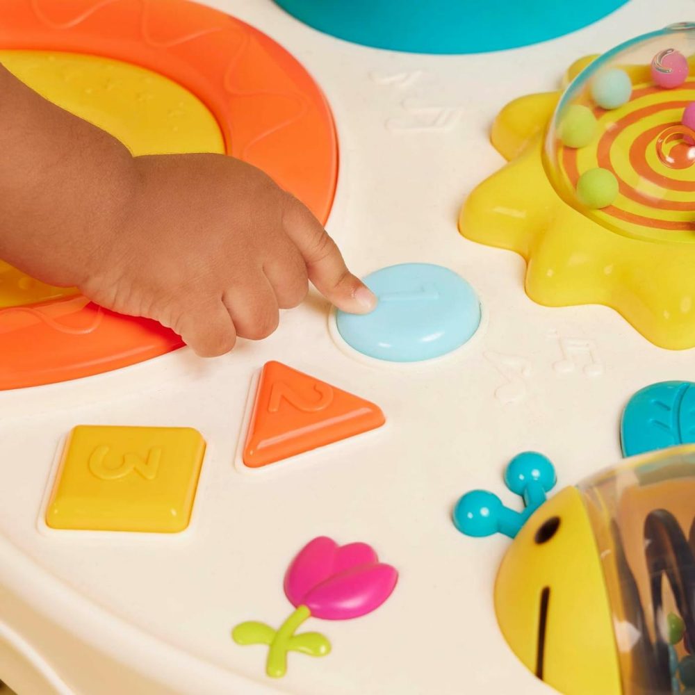 B. Play- Colorful & Sensory Station- Developmental Musical Learning Toy For Babies- 7 Activites- Lights And Sounds Play Table- 6 Months +  |  Musical Toys All Toys