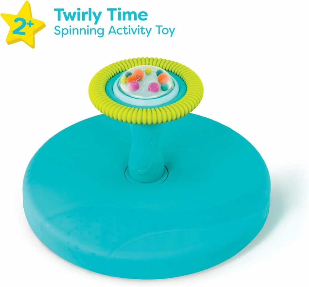 B. Play – Spinning Activity Toy – Colorful Bead Popper – Easy-Grip Handle – Active Play For Toddlers – 2 Years + – Twirly Time  |  Spinning Tops All Toys Spinning Tops