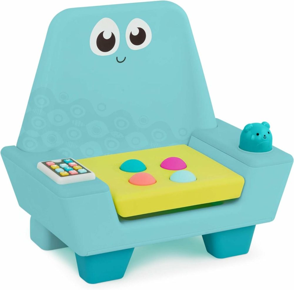 B. Play- Interactive Musical Chair- Little Learners- Developmental Toy For Kids- Toddler Chair With Light-Up Tablet & Activities – Music  Sounds  Lights  Buttons  Storage- 12 Months +  |  Musical Toys All Toys