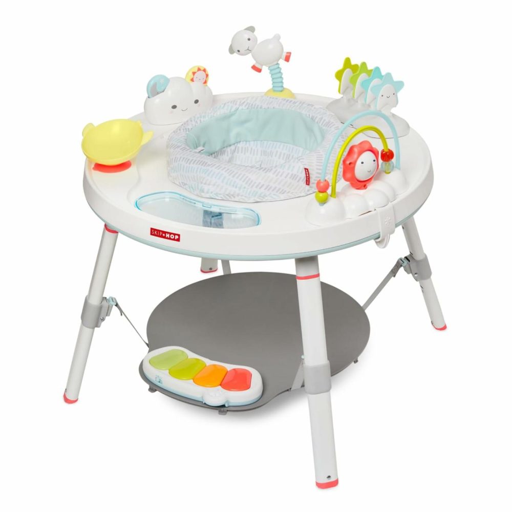 Baby Activity Center: Interactive Play Center With 3-Stage Grow-With-Me Functionality  4Mo+  Silver Lining Cloud  |  Activity Centers Activity Centers Activity Centers