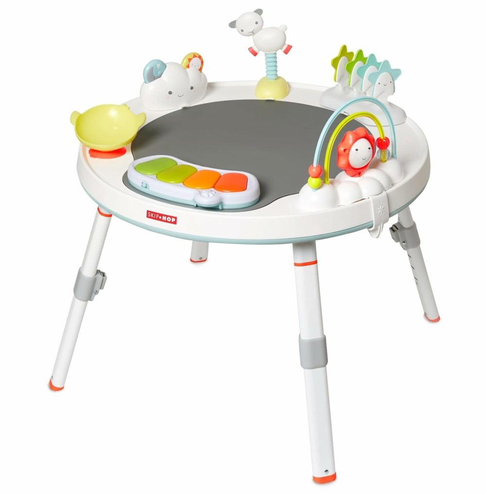 Baby Activity Center: Interactive Play Center With 3-Stage Grow-With-Me Functionality  4Mo+  Silver Lining Cloud  |  Activity Centers Activity Centers Activity Centers