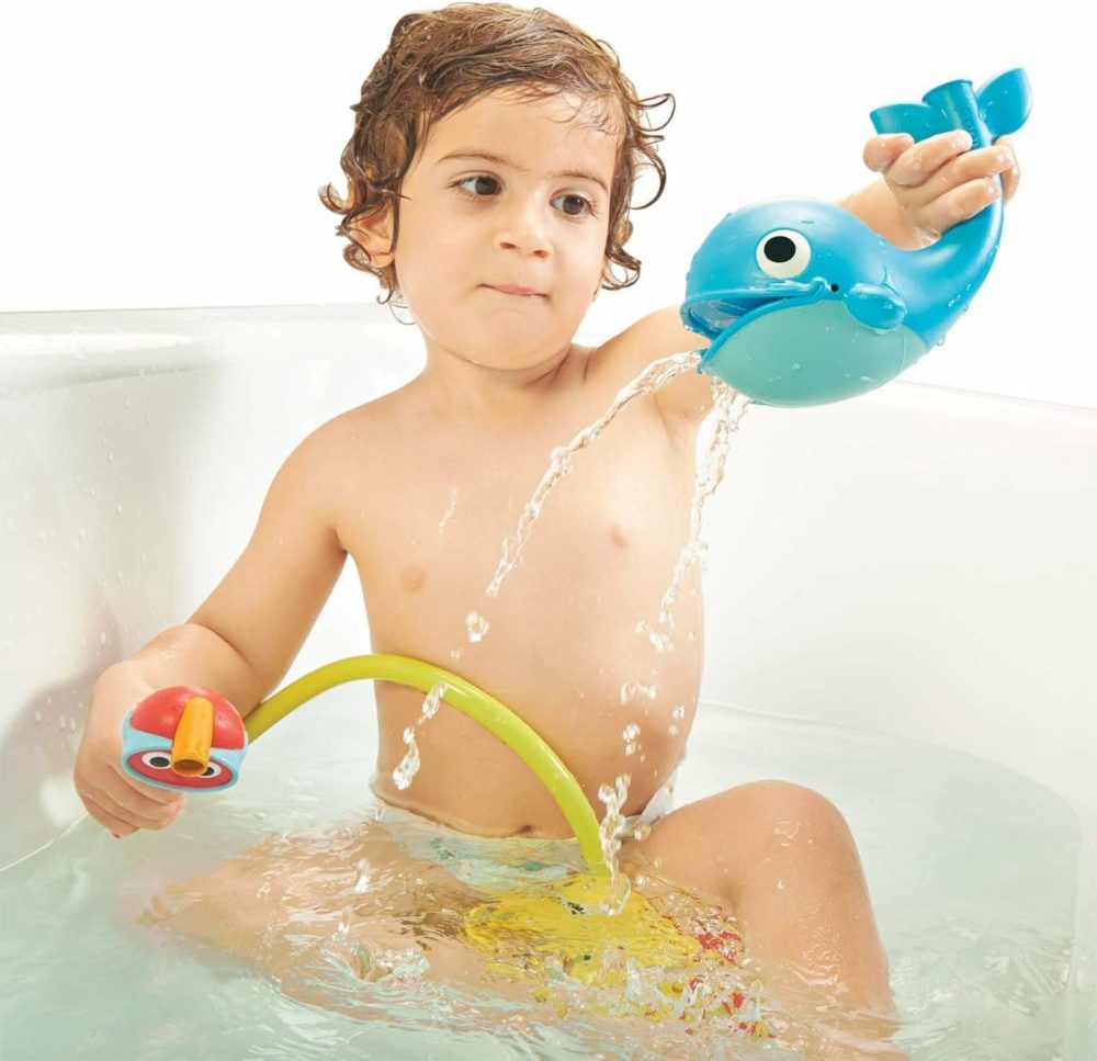 Baby Bath Toy (Ages 1-3)- Submarine Spray Whale With Hand Pump And Hose – Mold Free Battery Operated Toddler Water Toy With Easy To Grip Hand Shower- Make Bath Time Magical For Infants & Baby  |  Bath Toys All Toys Bath Toys