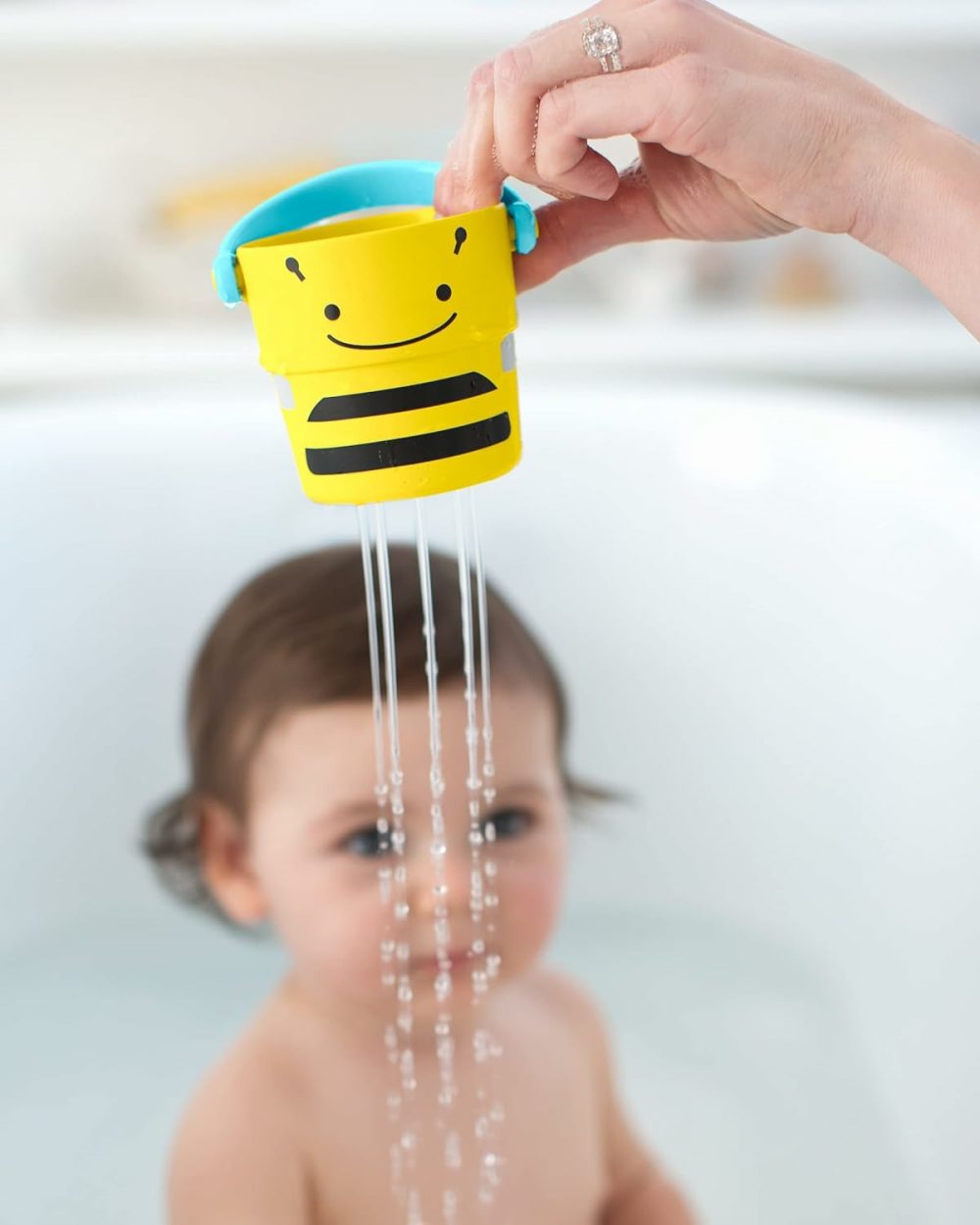 Baby Bath Toy  Zoo Stack & Pour Buckets  |  Bath Toys All Toys Bath Toys