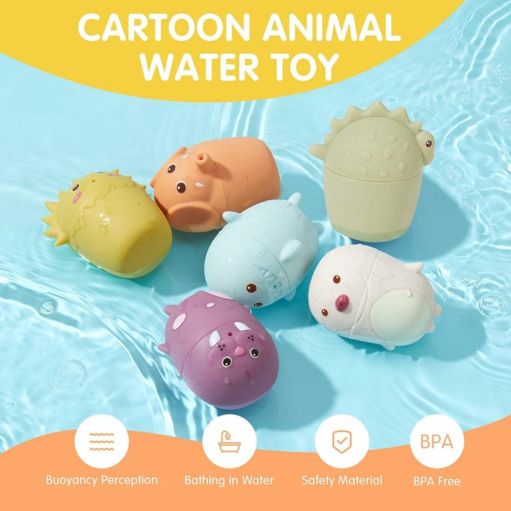 Baby Bath Toys   11-Piece Water Table Toys With Floating Boats For Toddlers 1-3  Bathtub Pool Baby Toys 6-12 Months  Dishwasher Safe Infant Toys Baby Girl Boy Gifts  |  Bath Toys All Toys Bath Toys