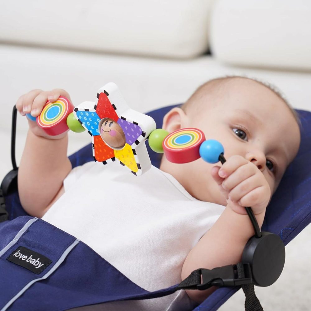 Baby Bjorn Bouncer Toy Bar  Toy For Baby Bouncer  Easy To Attach And Remove  Child-Friendly Materials  Exciting Design For Curious Babies  Colorful  |  Car Seat & Stroller Toys All Toys Car Seat & Stroller Toys