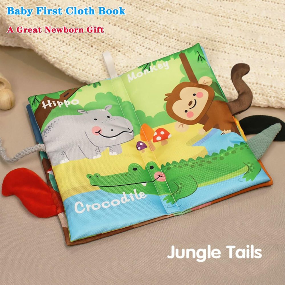 Baby Books 0-6 Months – Montessori Toys For Babies 0-3-6-9-12-18 Months,Infant Newborn Tummy Time Toys Touch Feel Book Learning Sensory Toys,Christmas Stocking Stuffers For Boys Girls  |  Car Seat & Stroller Toys All Toys Car Seat & Stroller Toys