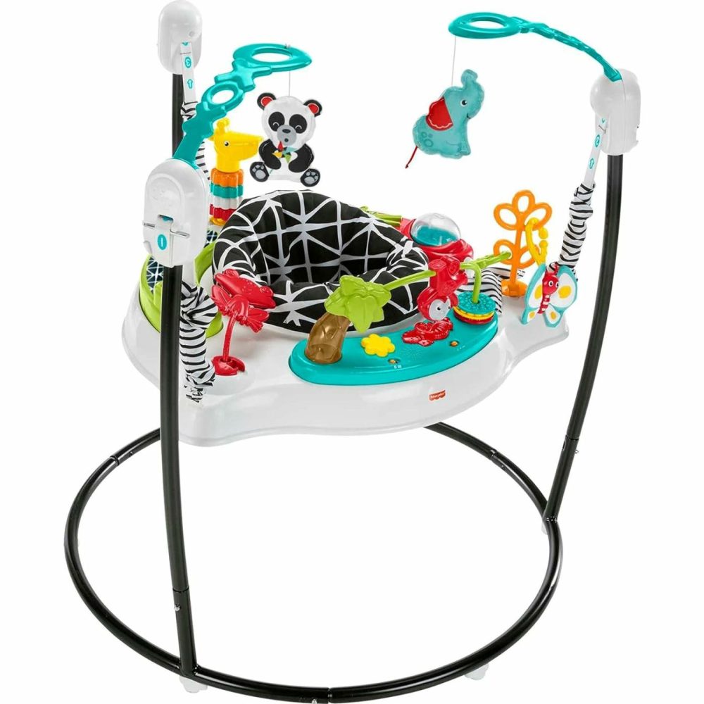 Baby Bouncer Animal Wonders Jumperoo Activity Center With Music Lights Sounds And Developmental Toys  |  Activity Centers Activity Centers Activity Centers