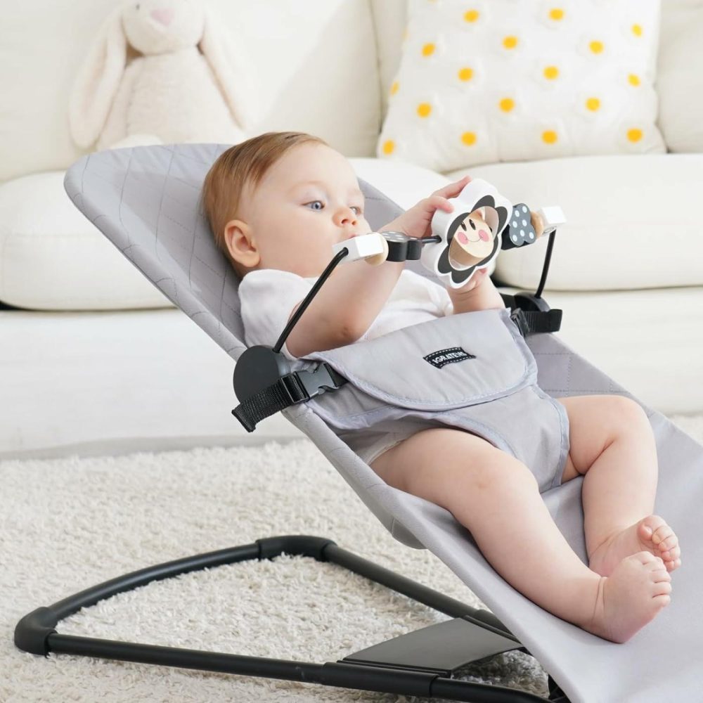 Baby Bouncer Toy Bar  Bouncer Toy Bar,Baby Bjorn Bouncer Toy Bar,Easy To Attach And Remove  Child-Friendly Materials  Ideal For Baby  Black And White Baby Toys  |  Car Seat & Stroller Toys All Toys Car Seat & Stroller Toys